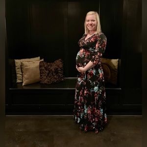 Pinkblush maternity/nursing dress